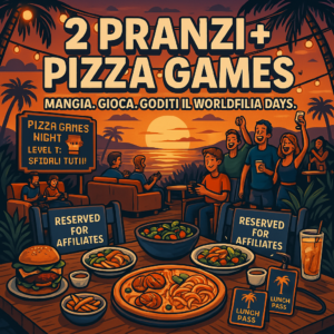 2 Pranzi + Pizza Games