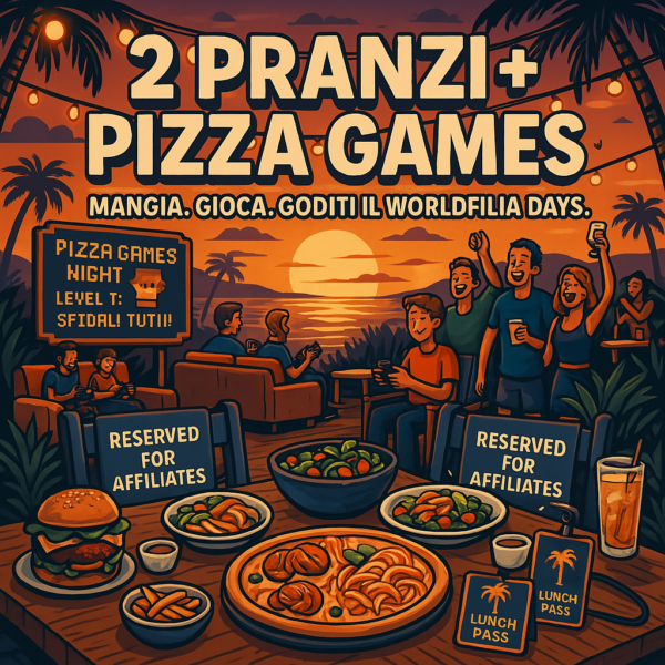 2 Pranzi + Pizza Games